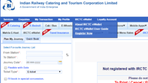 IRCTC Ewallet