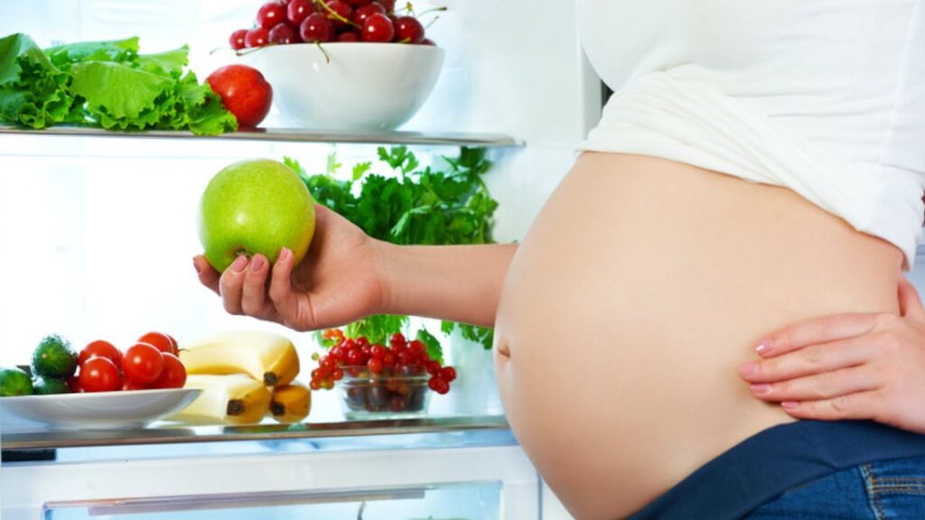 women pregnancy health and food safety