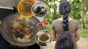 Homemade Hair Oil