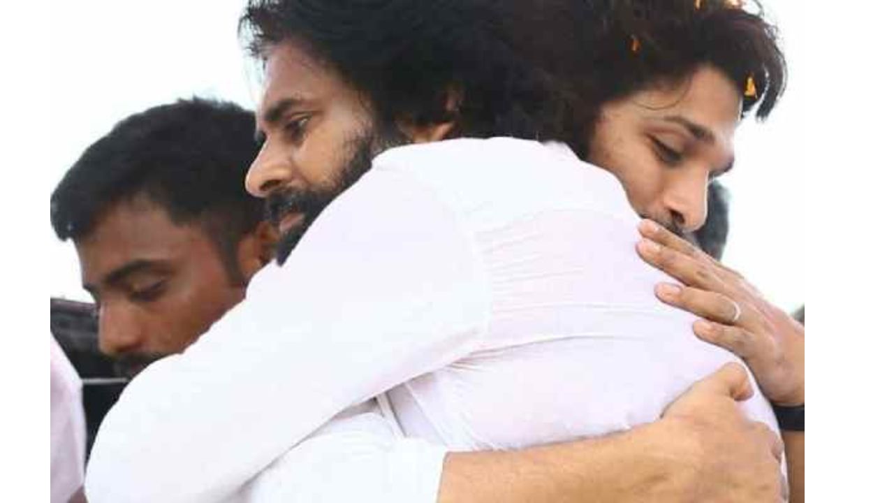 allu arjun met with pawan kalyan