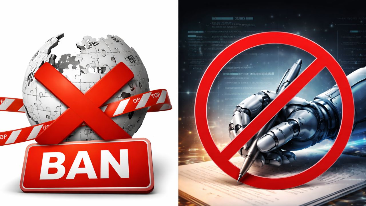 Wikipedia AI Ban